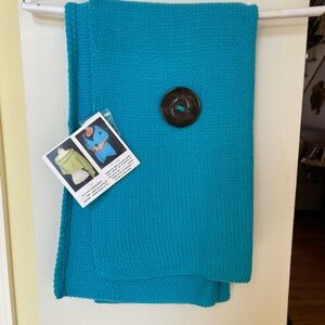 New with tag blue Riverton wrap one size